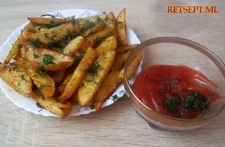 Рецепт картофеля по деревенски в духовке пошаговое руководство быстрого приготовления
