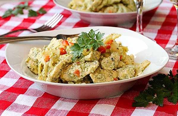 Паста с курицей и брокколи - пошаговый рецепт