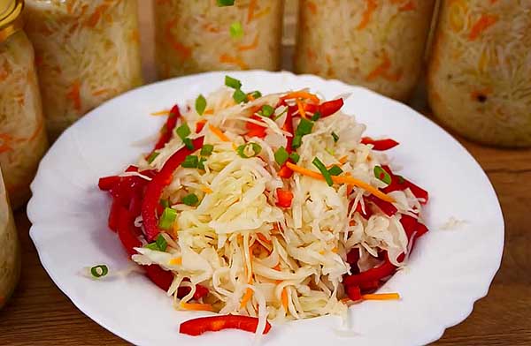 Маринованная капуста быстрого приготовления