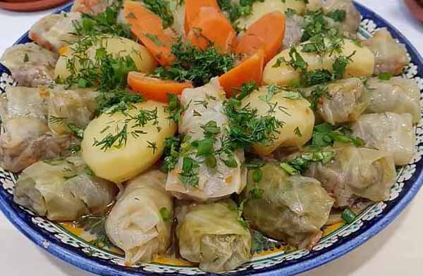 Голубцы (два в одном) вкусный быстрый ужин