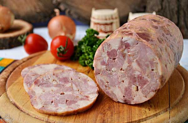 Домашняя колбаса из курицы